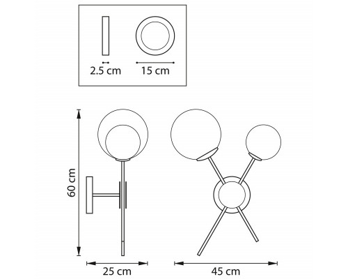 Оформить заказ Бра Lightstar 815620| VIVID-LIGHT.RU