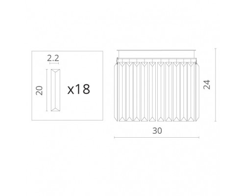 Сделать заказ Бра Divinare 3002/06 AP-2| VIVID-LIGHT.RU