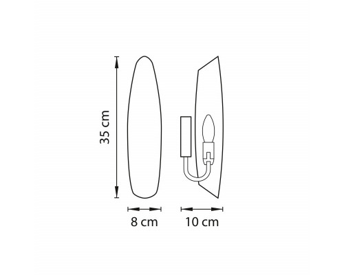 Сделать заказ Бра Lightstar 803600| VIVID-LIGHT.RU