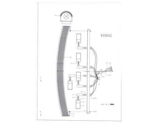 Заказать Бра Lightstar 704654| VIVID-LIGHT.RU