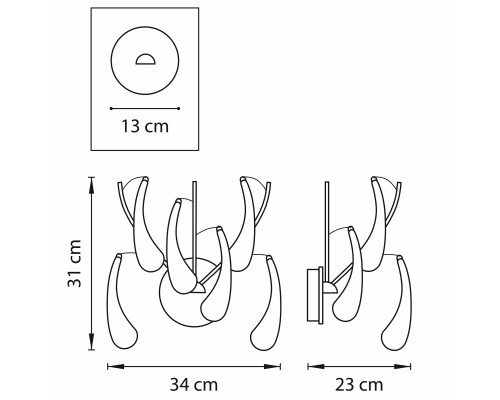 Сделать заказ Бра Lightstar 794634| VIVID-LIGHT.RU