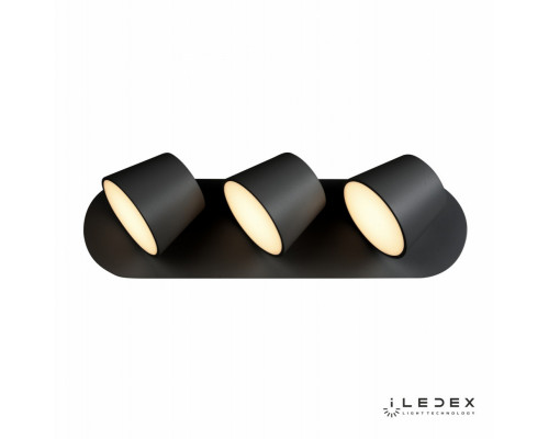 Купить Бра iLedex W1118-3AS BK| VIVID-LIGHT.RU