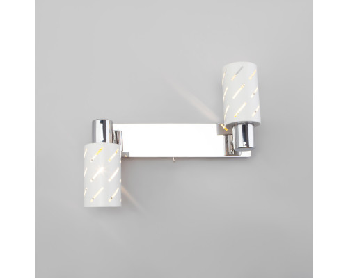 Оформить заказ Бра Eurosvet 20090/2 белый/хром| VIVID-LIGHT.RU