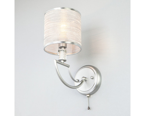 Сделать заказ Бра Eurosvet 60099/1 серебро| VIVID-LIGHT.RU