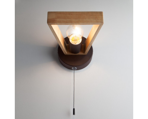 Купить Бра Eurosvet 70056/1 кофе| VIVID-LIGHT.RU