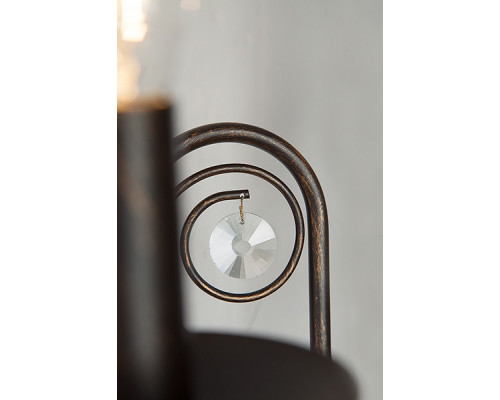 Купить Бра Eurosvet 60018/2 черный с золотом| VIVID-LIGHT.RU