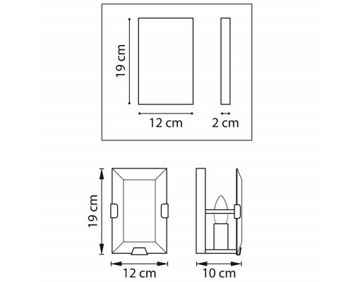 Сделать заказ Бра Lightstar 713617| VIVID-LIGHT.RU