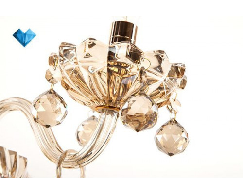 Заказать Бра Eurosvet 10052/1 золото/тонированный хрусталь Strotskis| VIVID-LIGHT.RU