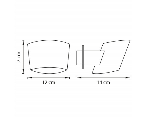 Купить Бра Lightstar 803610| VIVID-LIGHT.RU