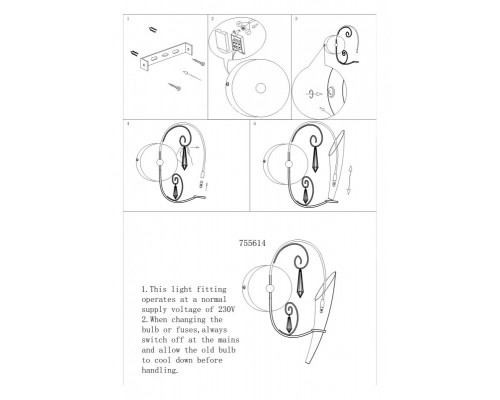 Сделать заказ Бра Lightstar 755614| VIVID-LIGHT.RU