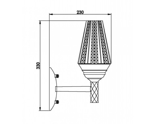 Сделать заказ Бра Vele Luce VL1854W01| VIVID-LIGHT.RU