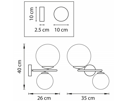 Оформить заказ Бра Lightstar 815621| VIVID-LIGHT.RU