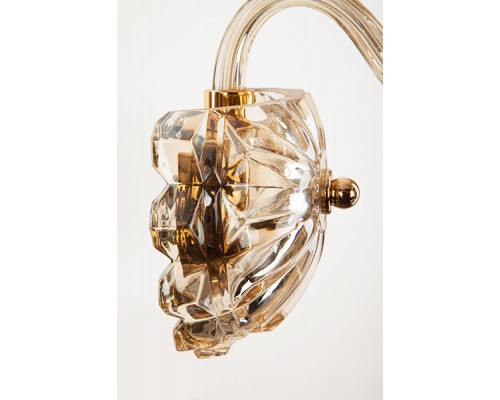 Заказать Бра Eurosvet 10052/1 золото/тонированный хрусталь Strotskis| VIVID-LIGHT.RU