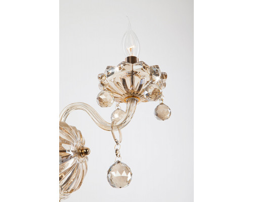 Заказать Бра Eurosvet 10052/1 золото/тонированный хрусталь Strotskis| VIVID-LIGHT.RU