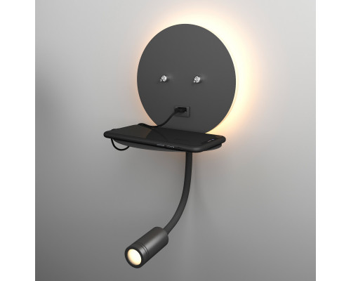 Сделать заказ Бра Elektrostandard Lungo LED чёрный (MRL LED 1017)| VIVID-LIGHT.RU