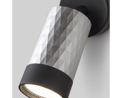 Купить Бра Eurosvet 20088/1 черный/серебро| VIVID-LIGHT.RU