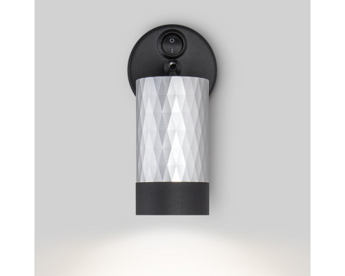 Купить Бра Eurosvet 20088/1 черный/серебро| VIVID-LIGHT.RU