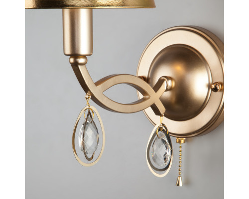 Купить Бра Eurosvet 60091/1 перламутровое золото| VIVID-LIGHT.RU