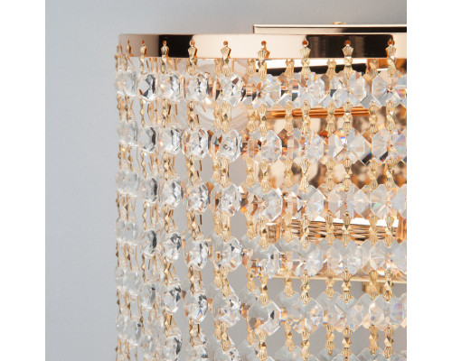 Купить Бра Eurosvet 3102/2 золото/прозрачный хрусталь Strotskis| VIVID-LIGHT.RU