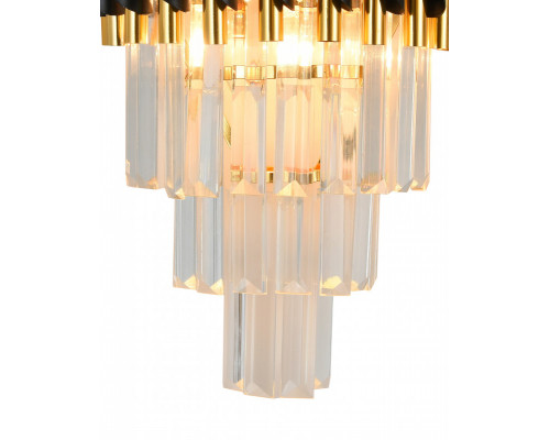 Заказать Бра Natali Kovaltseva DARIAN 76017/2W GOLD BLACK| VIVID-LIGHT.RU