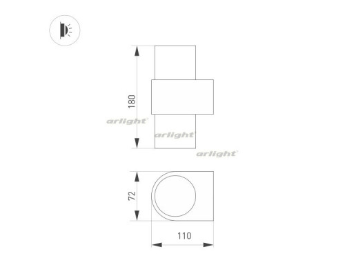 Заказать Бра Arlight 033555| VIVID-LIGHT.RU