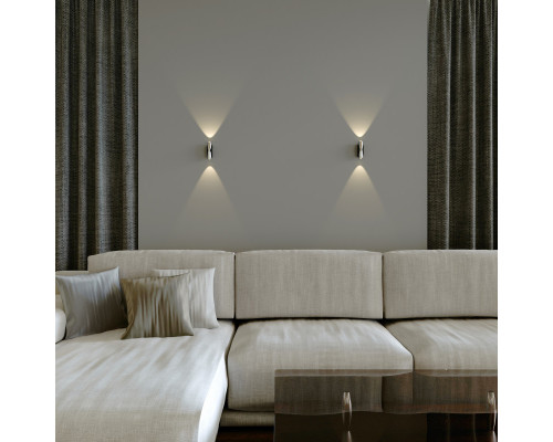 Сделать заказ Бра Elektrostandard Steel LED чёрный/сталь (40109/LED)| VIVID-LIGHT.RU