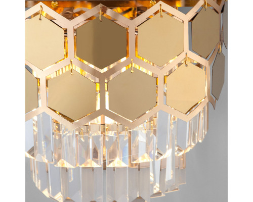 Сделать заказ Бра Eurosvet 10124/2 золото/прозрачный хрусталь Strotskis (10113/2)| VIVID-LIGHT.RU