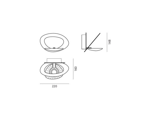 Оформить заказ Бра Artemide 1248010A| VIVID-LIGHT.RU