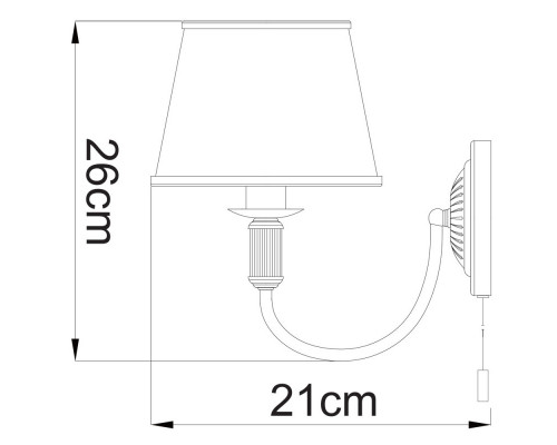 Заказать Бра ARTE Lamp A3579AP-1AB| VIVID-LIGHT.RU