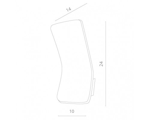 Заказать Бра ARTE Lamp A8053AL-1WH| VIVID-LIGHT.RU