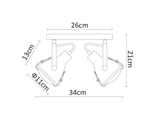 Оформить заказ Бра ARTE Lamp A9178AP-2GY| VIVID-LIGHT.RU