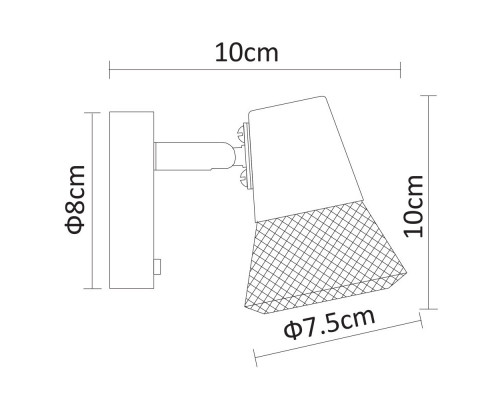 Заказать Бра ARTE Lamp A9268AP-1WH| VIVID-LIGHT.RU