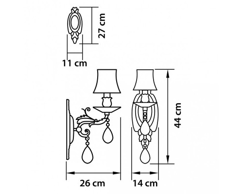 Оформить заказ Бра Lightstar 701611| VIVID-LIGHT.RU
