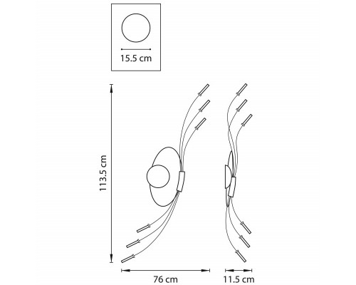 Заказать Бра Lightstar 784666| VIVID-LIGHT.RU
