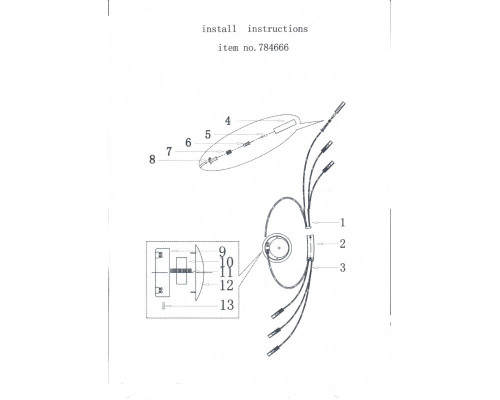 Заказать Бра Lightstar 784666| VIVID-LIGHT.RU