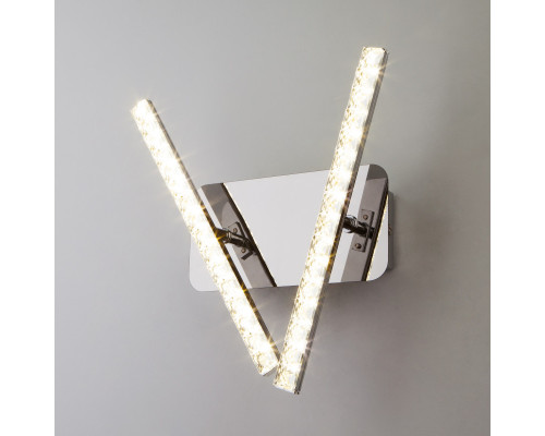 Купить Бра Eurosvet 90041/2 хром 8W| VIVID-LIGHT.RU
