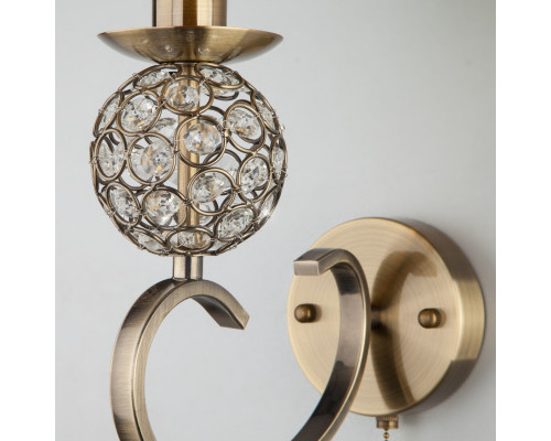 Купить Бра Eurosvet 60089/1 античная бронза| VIVID-LIGHT.RU