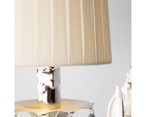 Сделать заказ Бра Eurosvet 10098/1 серебро/тонированный хрусталь Strotskis| VIVID-LIGHT.RU