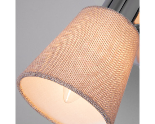 Оформить заказ Бра Eurosvet 20080/1 хром/бежевый| VIVID-LIGHT.RU