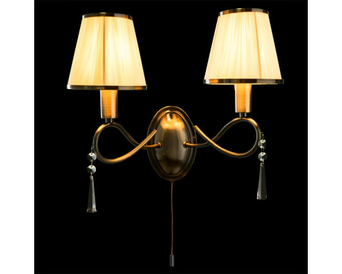 Купить Бра ARTE Lamp A1035AP-2AB| VIVID-LIGHT.RU