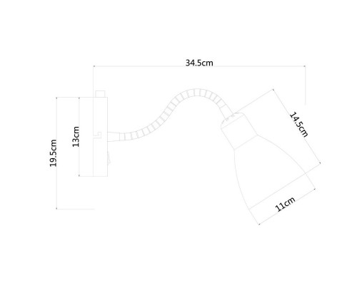 Оформить заказ Бра ARTE Lamp A1408AP-1CC| VIVID-LIGHT.RU