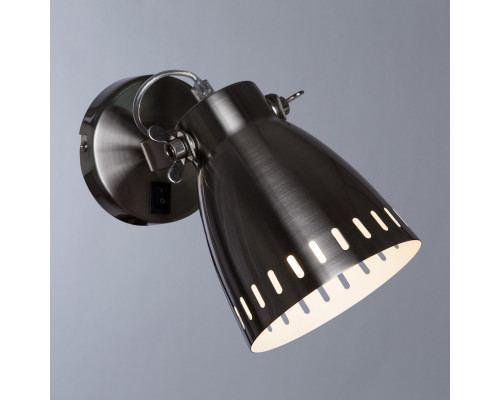 Купить Бра ARTE Lamp A2214AP-1SS| VIVID-LIGHT.RU