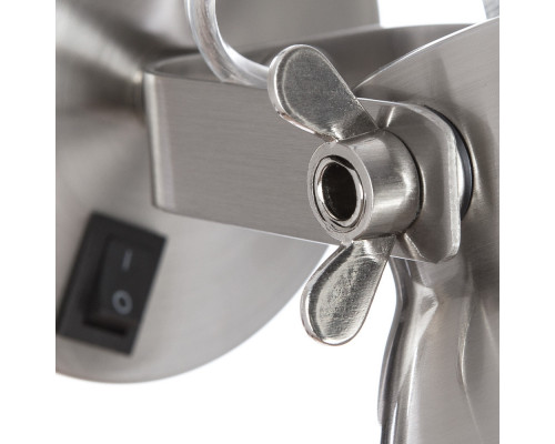 Купить Бра ARTE Lamp A2214AP-1SS| VIVID-LIGHT.RU