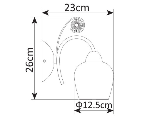 Сделать заказ Бра ARTE Lamp A9549AP-1GO| VIVID-LIGHT.RU