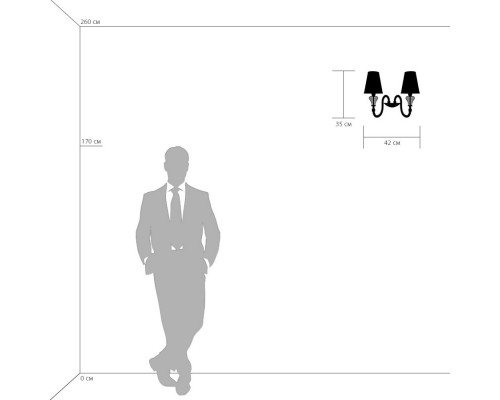 Купить Бра Lightstar 809626| VIVID-LIGHT.RU