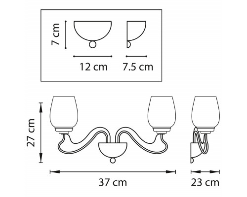 Сделать заказ Бра Lightstar 734627| VIVID-LIGHT.RU