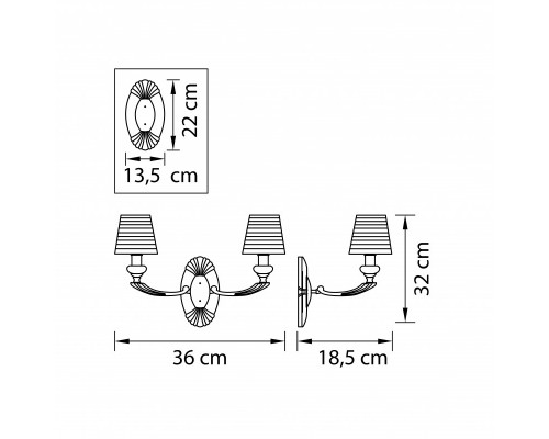 Заказать Бра Lightstar 690622| VIVID-LIGHT.RU