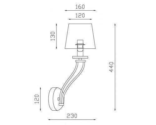 Сделать заказ Бра Vele Luce VL1764W01| VIVID-LIGHT.RU