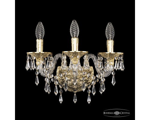 Оформить заказ Бра Bohemia Ivele Crystal 16103B/3/141 G| VIVID-LIGHT.RU