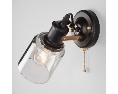 Купить Бра Eurosvet 70111/1 черный| VIVID-LIGHT.RU